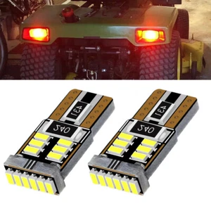 2x Bright White LED tail light bulbs For Polaris PRO X 600 2001-2004 snowmobile - Picture 1 of 8