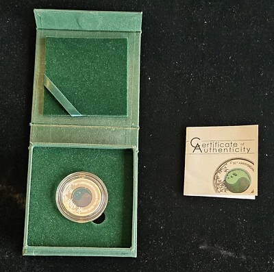 Republic of Palau 15g .999Ag 30th Anniv of the Chinese Panda Colorized OGP & COA - Image 1 of 4