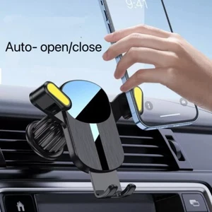 Car Phone Holder Air Outlet Phone Mount Universal for iPhone Samsung - Picture 1 of 9