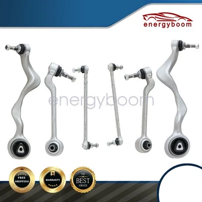 For BMW 328i 325i 330i 335i 128i 135i X1 E90 6Pcs Front Control Arms Kits New - Image 1 of 4