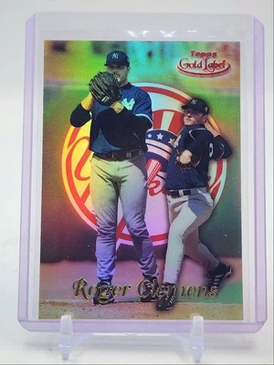 ROGER CLEMENS 1999 TOPPS GOLD LABEL BASEBALL CLASS 1 RED YANKEES Q4042 - Image 1 of 2