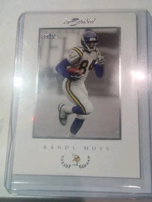 2004 Fleer Inscribed Card # 18 Randy Moss Minnesota Vikings  - Image 1 of 2