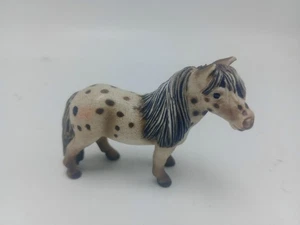 Figura de pony manchado Falabella Stallion 2003 Schleich 2" pulgadas - retirado #13278 - Imagen 1 de 6
