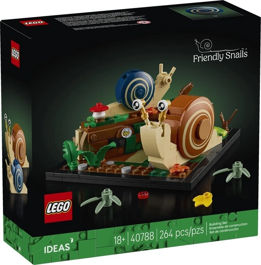 NEW LEGO FRIENDLY SNAILS Set 40788 Ideas CUUSOO gwp promo sealed box - Image 1 of 2