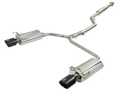 AFE Stainless steel Cat-Back Exhaust w Split Rear for Honda Accord 2013-17 2.4L - Imagem 1 de 4