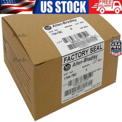Factory Sealed AB 1794-TB2  Flex Terminal Base 1794TB2 In  US Stock US Free Tax - Image 1 of 4