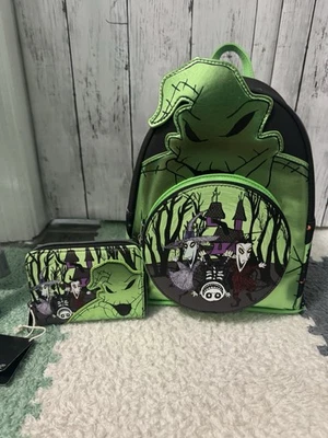 Mochila metálica Loungefly Disney Pesadilla antes de Navidad Oogie Boogie Foto 1 de 2