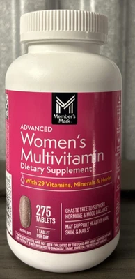 Multivitamínico Avanzado para Mujer Member's Mark 275 Comprimidos Exp 5/2027 Foto 1 de 4