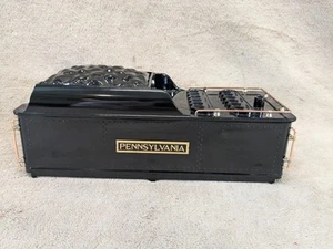 MTH 392 Standard Gauge Tinplate Black Brass Nickel Trim PRR Tender Shell Only - Imagen 1 de 22