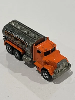 Camión cisterna Peterbilt vintage 1982 Hot Wheels Workhorses suelto Foto 1 de 4
