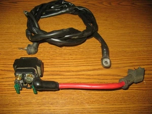 2002 YFM250 STARTER RELAY + CABLE WIRE YAMAHA BEAR TRACKER 250 4XE-81940-12-00 - Picture 1 of 3