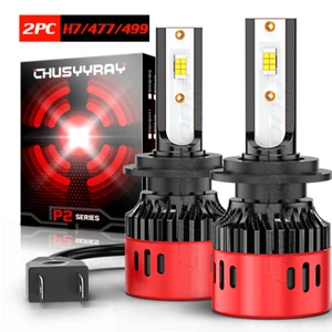 2x Bombillas H7 Faro LED Blanco 6000K Viga Baja 55w Para Volvo C30 2007-2012 - Imagen 1 de 15