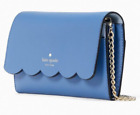 Kate Spade Gemma Blueberry Leather Chain Crossbody WLR00552 Blue NWT $249 FS