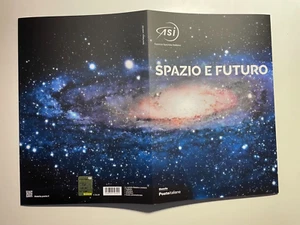 2023 Folder Filatelico Spazio e Futuro ASI Cosmo Astronauti Piero Angela - Picture 1 of 4