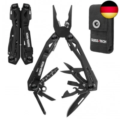 Multitool 16 in 1, Multifunktionszange Edelstahl Faltbares - Bild 1 von 4