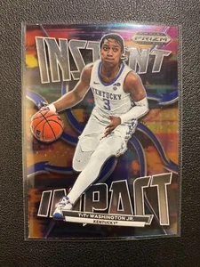 2022-panini prism draft picks basketball TyTy Washington Jr #II-TYInstant Impact - Picture 1 of 2