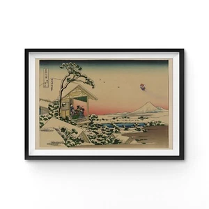 Raccoon Mario at Koishikawa Teahouse! - Original Art POSTER! (up to 24" x 36") - Picture 1 of 7