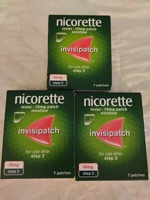 NICORETTE INVISI 10mg Patch - 21 X Passo 3 Cerotti
