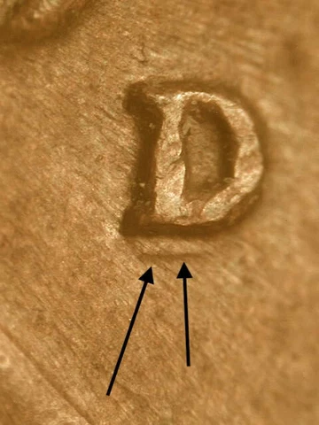 1938-D RPM#6 D/D South Lincoln Wheat Penny Cent ~ Nice XF Brown   Very Rare!! Cover