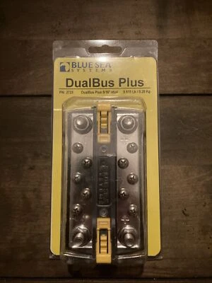 Blue Sea Systems 2723 DualBus Plus 5/16" Stud Nuevo En Paquete Foto 1 de 2