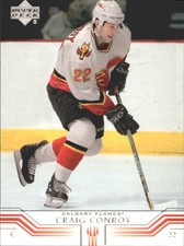 2001-02 Upper Deck Calgary Flames Hockey Card #30 Craig Conroy