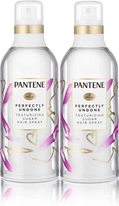 2 x Pantene Waterless Perfectly Undone Texturising Sugar Hair Spray 110ml - Picture 1 of 7