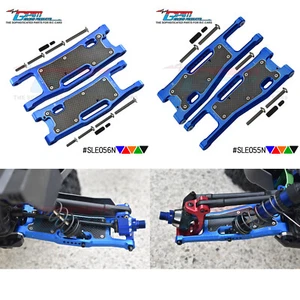 Aluminium A-Arm vorne + hinten + Kohlefaserplatte für TRAXXAS 1/84WD SCHLITTEN 95076-4  - Bild 1 von 12