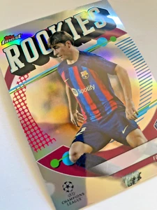 2022-23 Topps Finest UEFA Club Competitions #FR-10 Pablo Torre Rookies RC - Picture 1 of 18