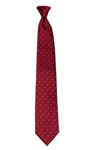 Corbata prefabricada con clip patrón para hombre negocios bodas fiesta formal - nueva con etiquetas - Imagen 1 de 3