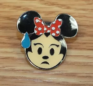 Genuine Disney Emoji Blitz - Minnie Booster - Nervous Collectible Trading Pin - Picture 1 of 3