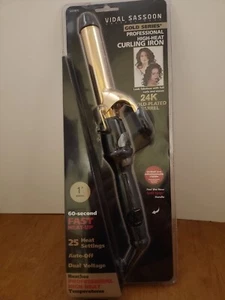 Vidal Sassoon Gold Series Professional High-Heat Curling Iron - Picture 1 of 8