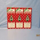 3 Boxes Vintage Flame Proof Christmas Icicles 1000 strands 18" long Each NOS