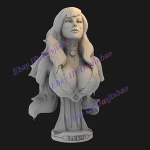 Black Catwoman Felicia Bust 1/10 3D Print Model Kit Unpainted Unassembled 7cm GK - Picture 1 of 4