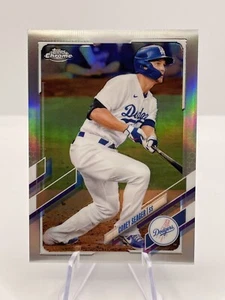 2021 Topps Chrome Silver Refractor #117 Corey Seager - Los Angeles Dodgers - Picture 1 of 2