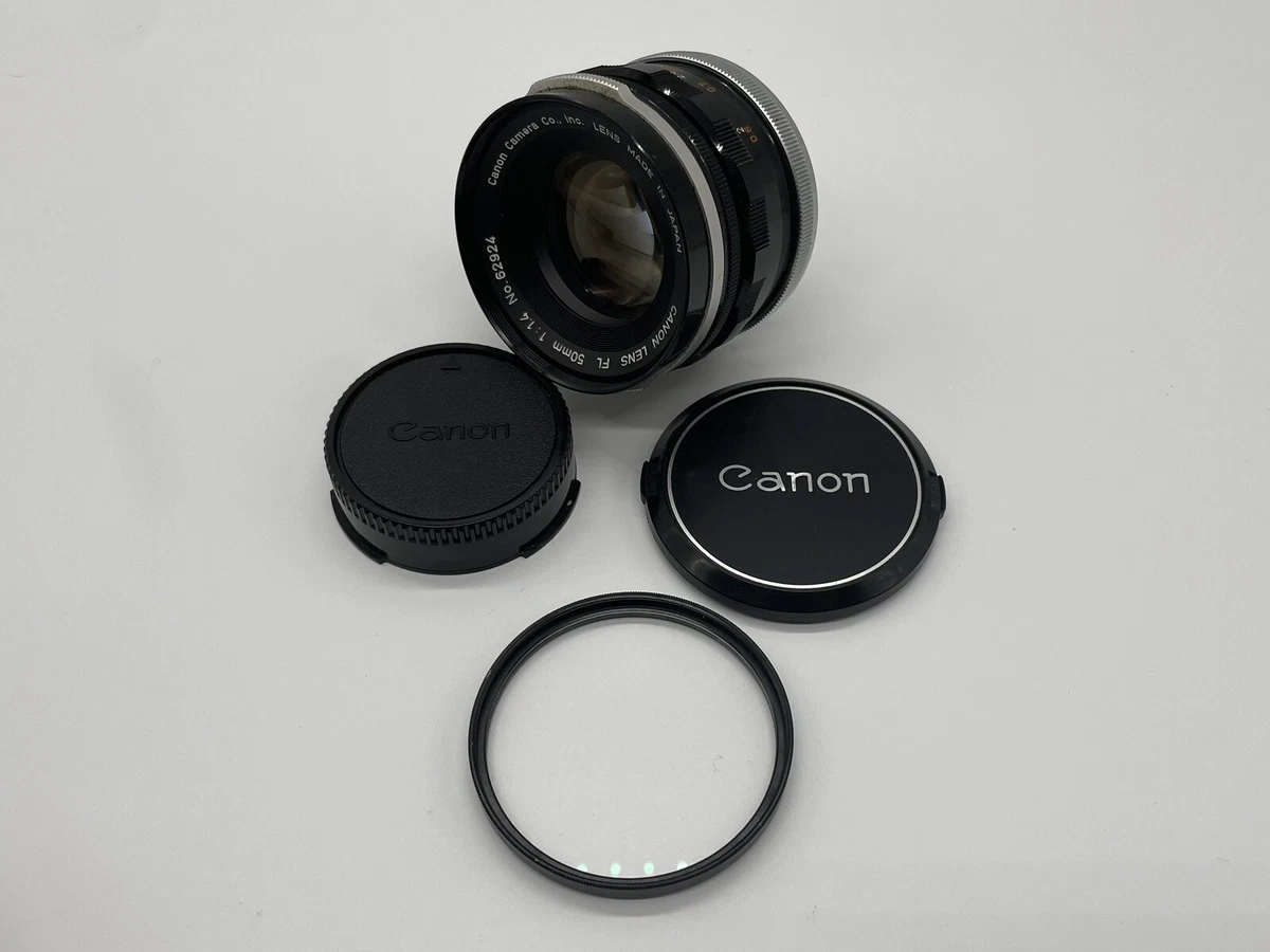 Canon FL f/1.4 Lenses 50mm Focal for sale | eBay