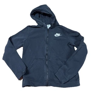 Nike Jungen Gr. XL Full Zip schwarz Kapuzenpullover Hoodie - Bild 1 von 15