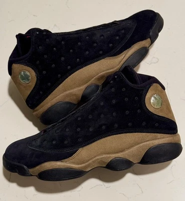 DS 2018 Nike Air Jordan 13 Retro Olive Sz 14 414571 006 Bred Playoff Flint Sb - Image 1 of 4