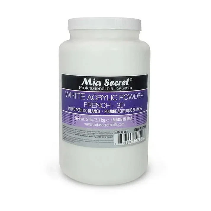 Polvo de uñas acrílico profesional Mia Secret 5 lb / 2,3 kg - ELIGE TUS COLORES Foto 1 de 2