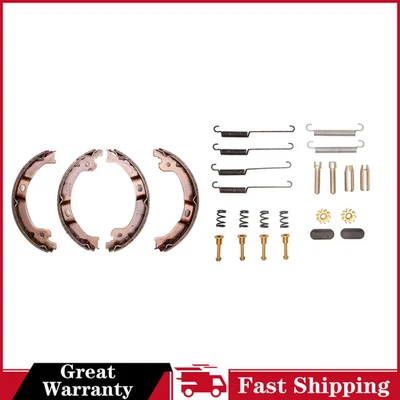 Juego de zapatas de freno de estacionamiento y kit de herrajes para Dodge Caravan 2007 2006 2005 2004 Foto 1 de 4