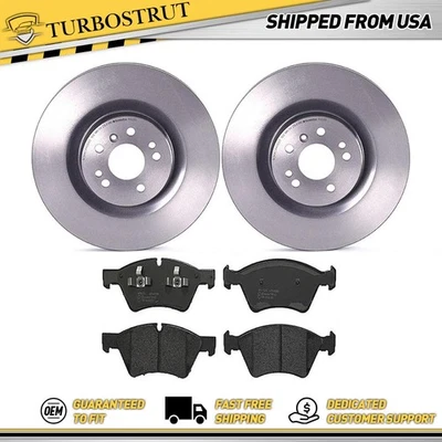 Kit de pastillas de rotores de freno delanteros Brembo para Mercedes-Benz ML320 2007 Foto 1 de 4