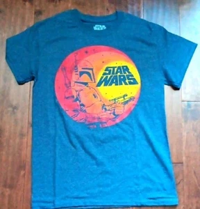 CAMISETA STAR WARS Gráfica Azul Jaspeado Talla Pequeña - Imagen 1 de 2