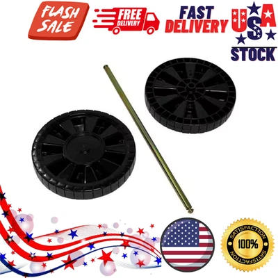 Kit de rueda de repuesto de bote de basura de dos ruedas de 96 galones Foto 1 de 4