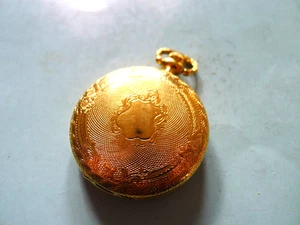 Reloj Bolsillo Qtz Hunter Caja Dorada LIMIT.,, GWC. - Imagen 1 de 4