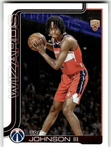 2025-26 Topps #206 Tre Johnson III - Imagen 1 de 2