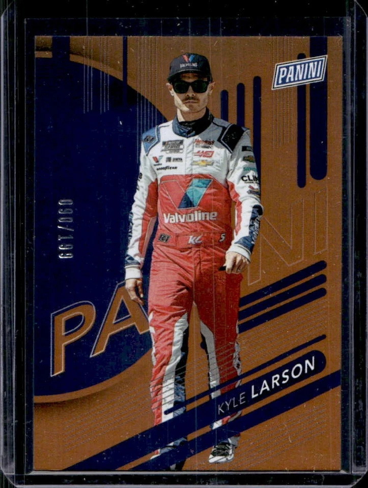 2024 Panini National NSCC Kyle Larson Orange #90/199 - Image 1 of 2