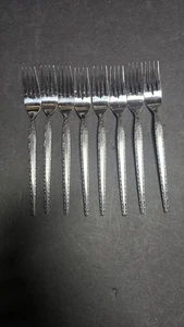 Rogers Edelstahl Tafelgabeln 8er Set Weinrand Besteck Korea - Bild 1 von 5