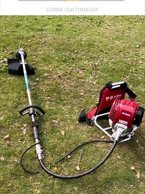 Side-mounted Four-stroke Gasoline Lawn Mower Orchard Weed Cutter Trimmer - Image 1 of 4