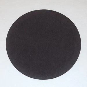 2 1/2" TO 10" ROUND BROWN FELT PADS ADHESIVE BACK FOR LAMP BASES - Picture 1 of 4