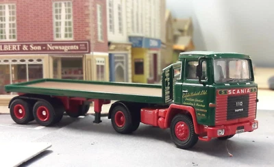 1972 Model Stobart Scania 110 Super Artic Lorry Trailer Hornby 1:76 OO 00 Scale - Image 1 of 4
