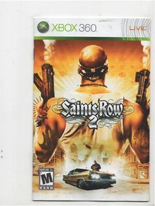 Saints Row 2 Xbox 360 MANUAL ONLY Authentic NO TRACKING - Picture 1 of 1
